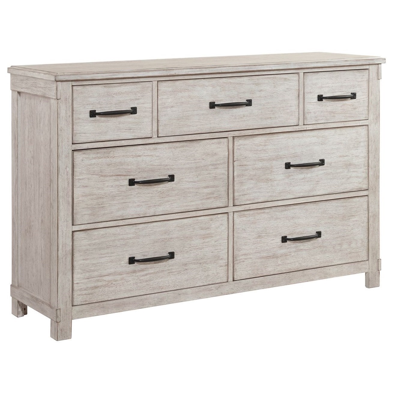 White modern farmhouse sales dresser